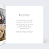 Carte de Noël  Dorure Petites Etoiles 4 Photos Intérieur Droit