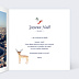 Carte de Noël  Fin d'Année Bon Pour Intérieur Droit
