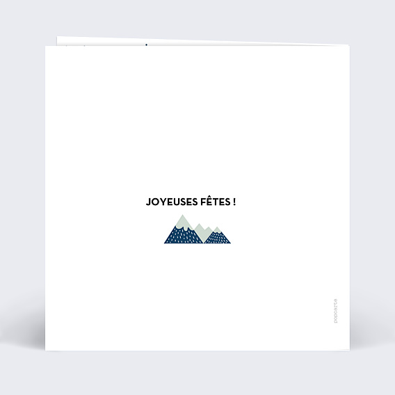 Carte de Noël Ours de Noël