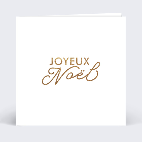 Carte de Noël Découpe Étoiles