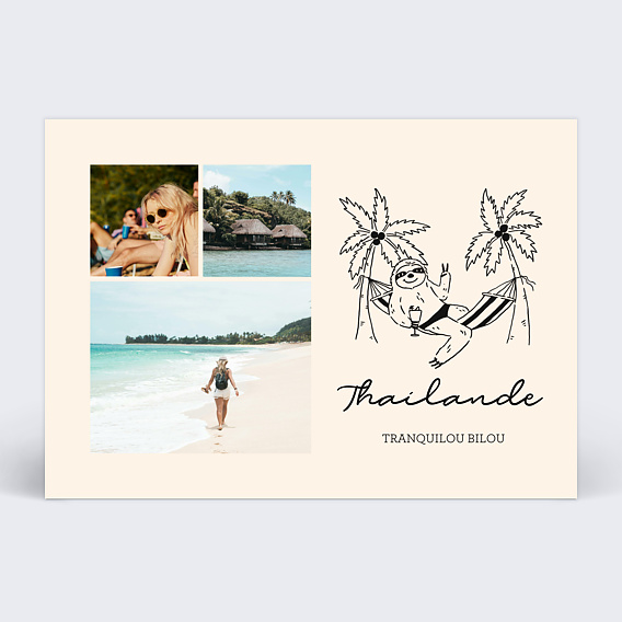 Carte postale  Animal Farniente