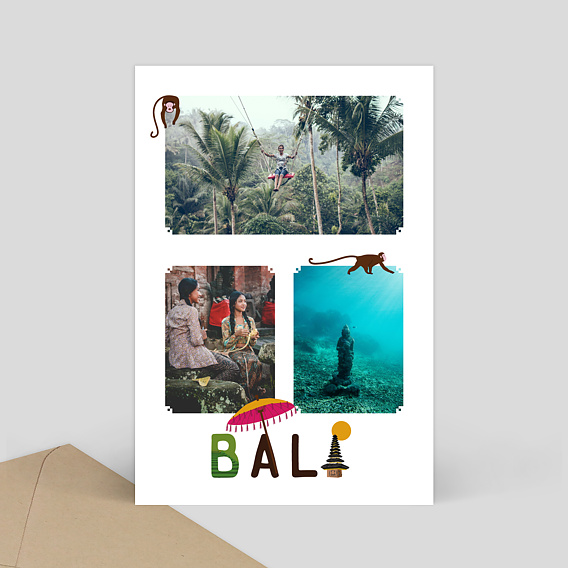Carte Postale Bali