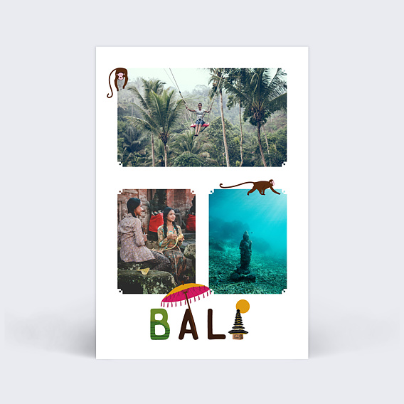 Carte Postale Bali