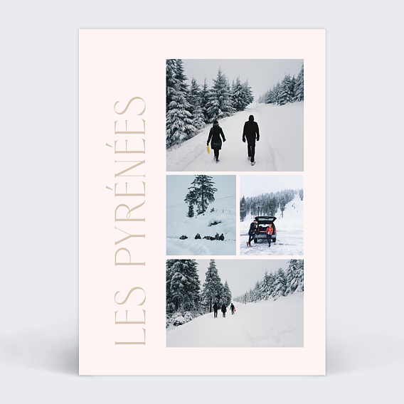 Carte postale Brise d'Hiver