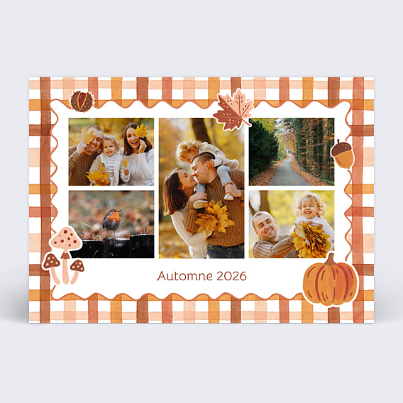 Carte postale Cadre d’automne