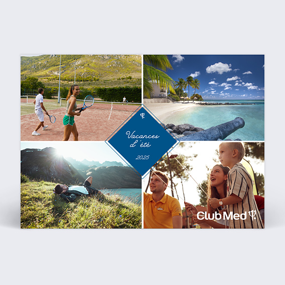 Carte Postale Carte Club Med