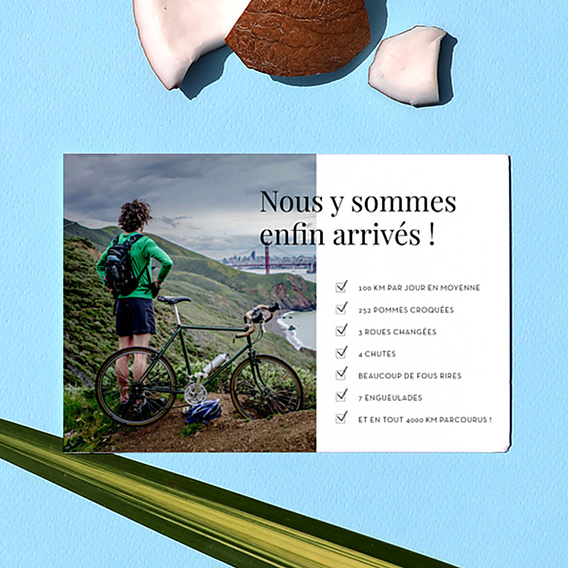 Carte Postale Challenge liste 