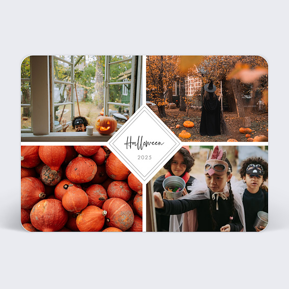 Carte postale Charme Classique Halloween 