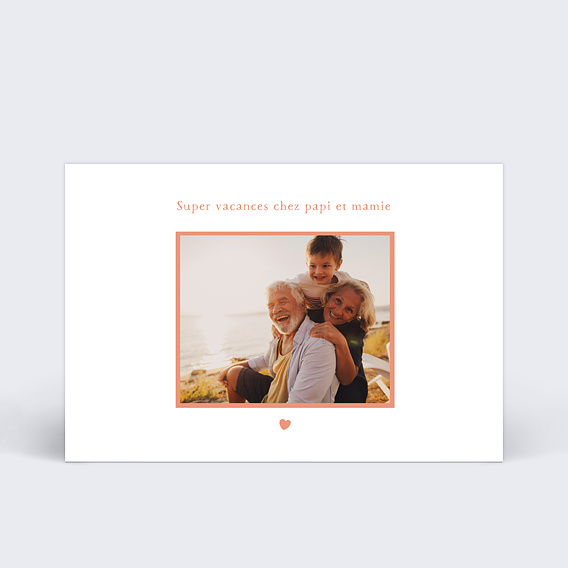Carte postale Chez Papi et Mamie