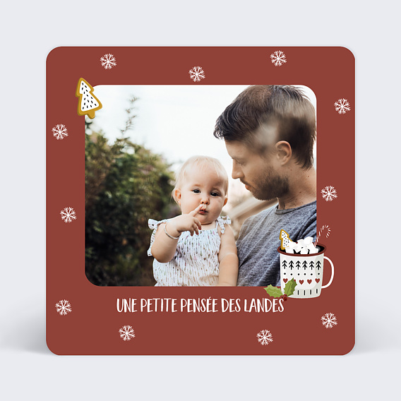 Carte postale Chocolat Chaud