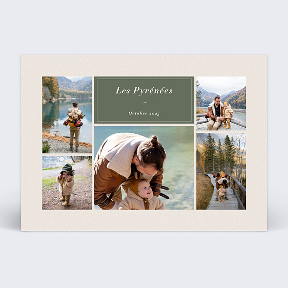 Carte postale Composition Automnale