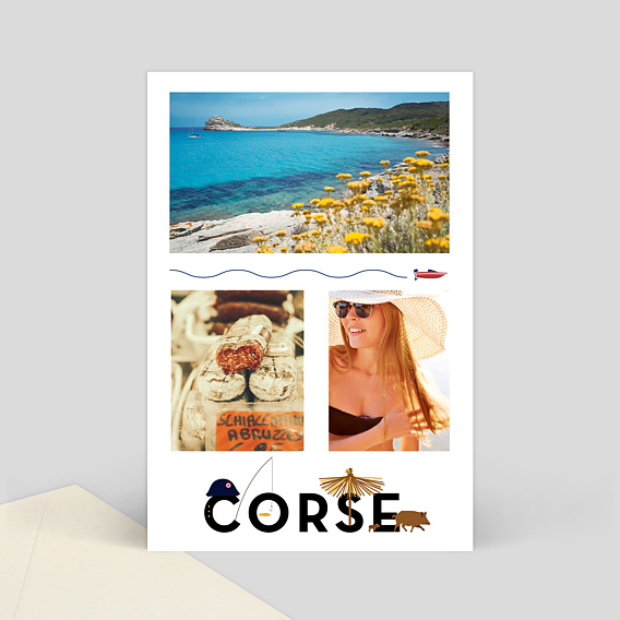 Carte Postale Corse