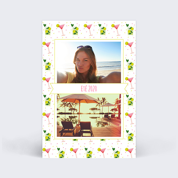 Carte Postale Cosmo ou mojito ?