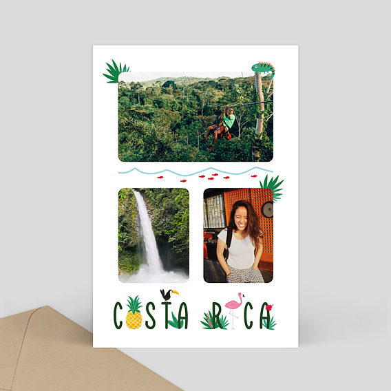 Carte Postale Costa Rica