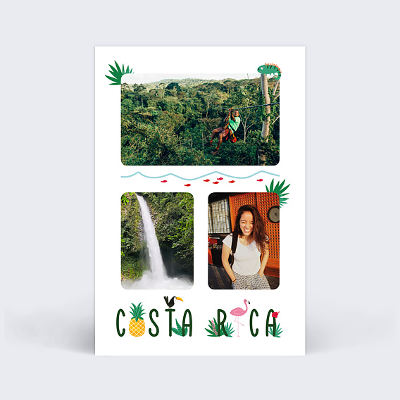 Carte postale Costa Rica