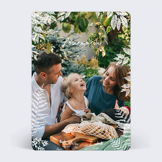 Carte postale Décor Végétal