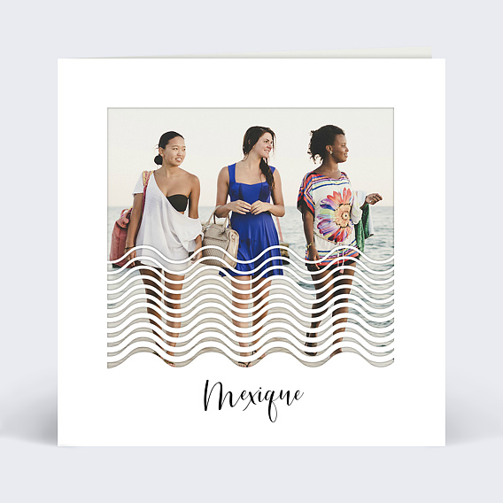 Carte Postale D�coupe vagues