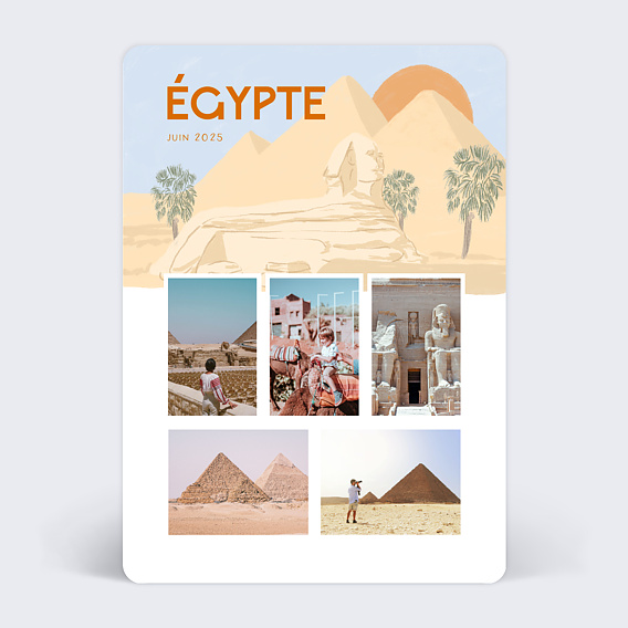 Carte postale Égypte Illustré