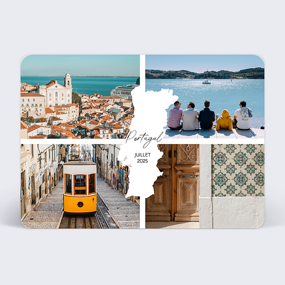 Carte postale Étiquette Portugal