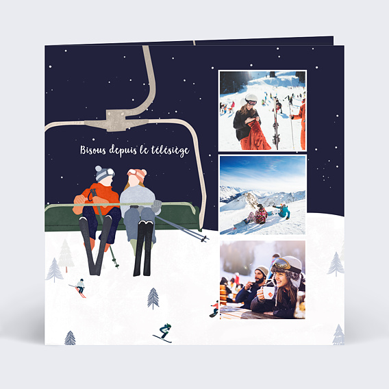 Carte postale Étoile des Neiges