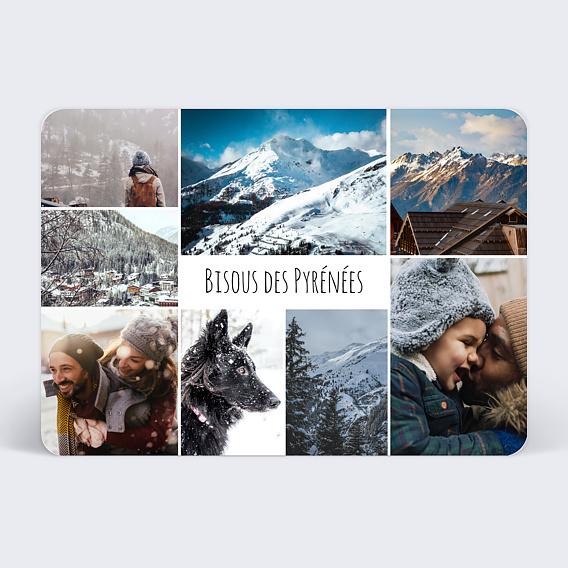 Carte postale Évasion Montagnes