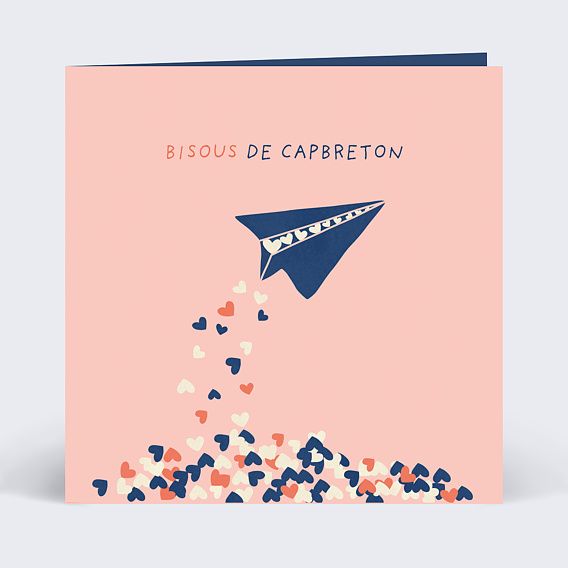 Carte postale Expédition de Bisous