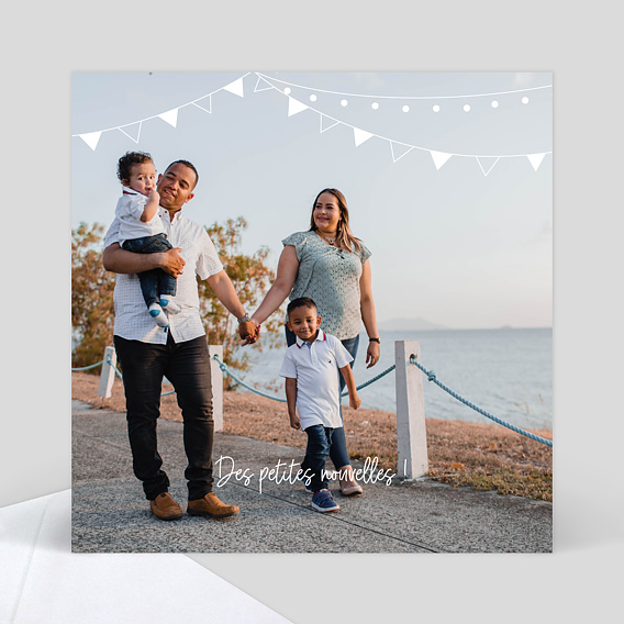 Carte Postale Fanions bucoliques