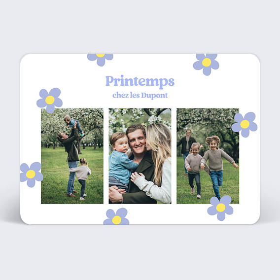 Carte postale Flowers Party
