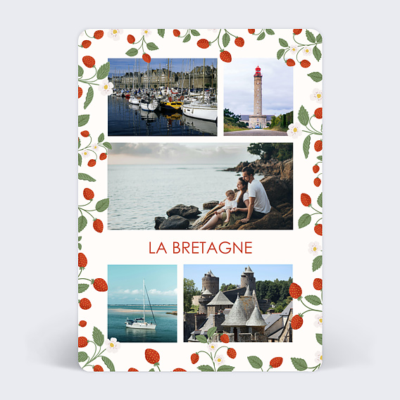 Carte postale Fruits du Printemps