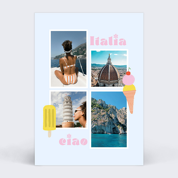 Carte Postale Gelato