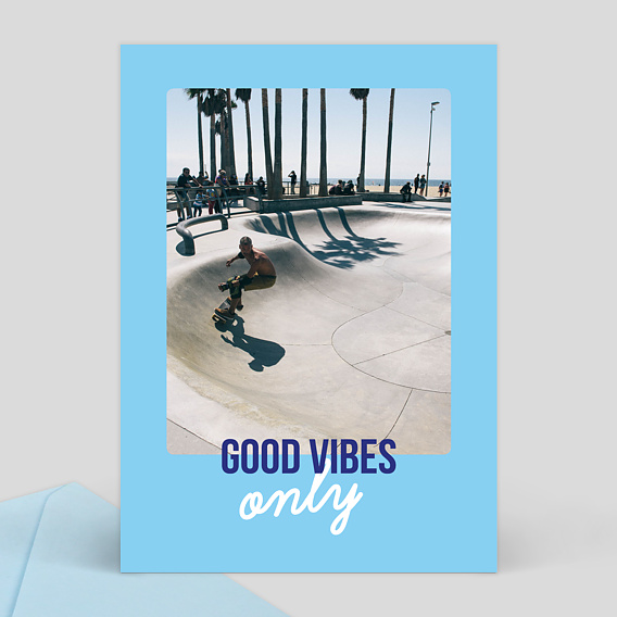 Carte Postale Good Vibes Only