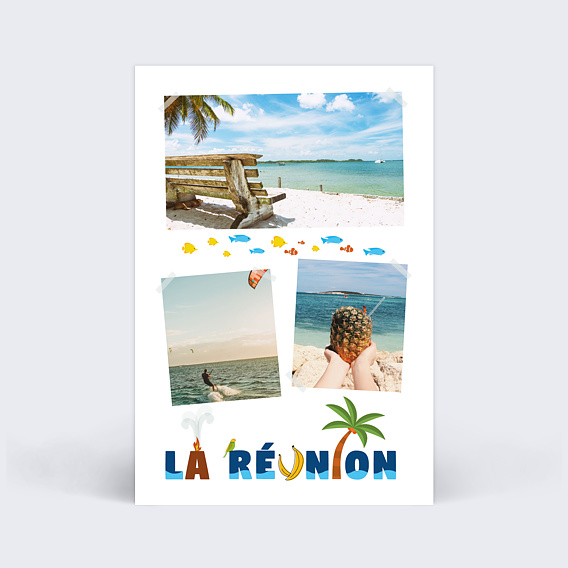 Carte Postale Ile de la R�union