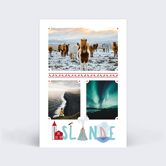 Carte Postale Islande