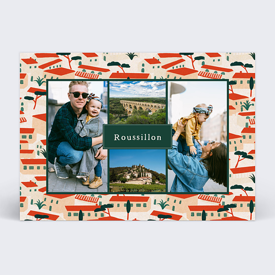 Carte postale Lila Lefranc x Popcarte - Ville