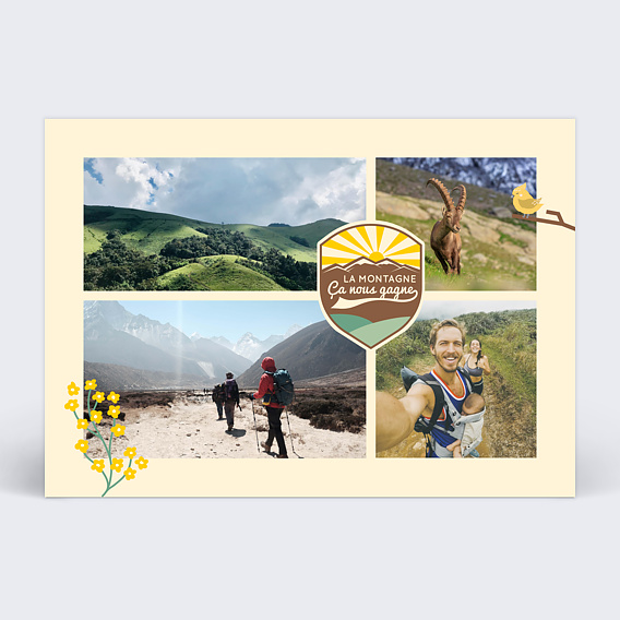 Carte Postale Montagne D'�t�