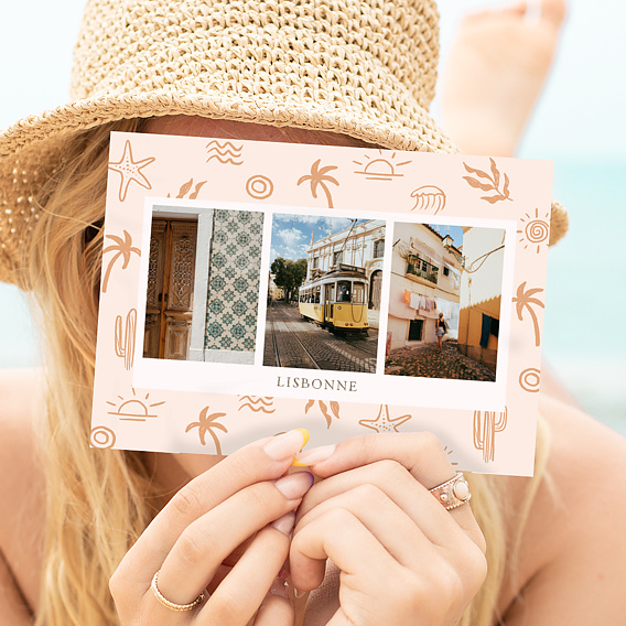 Carte postale Motif Terracotta