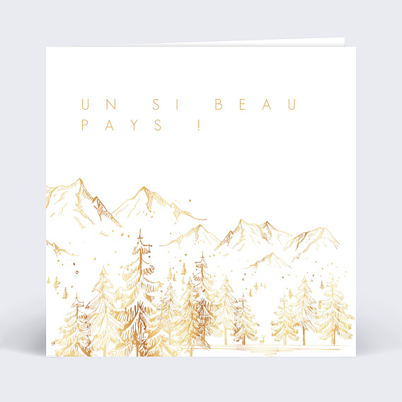 Carte postale Paysage d'Hiver