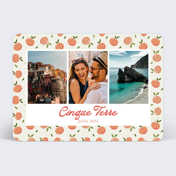 Carte postale Peach