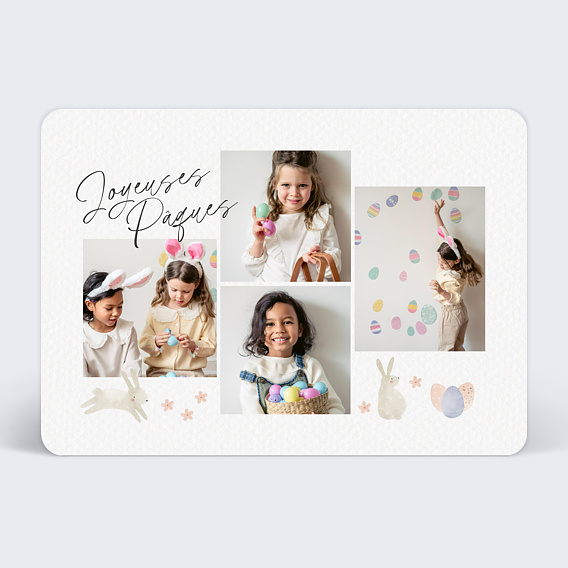 Carte postale Pêle-Mêle Pâques