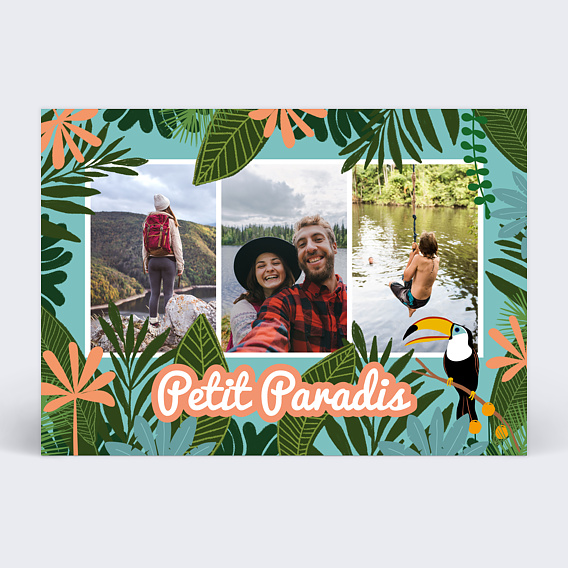 Carte postale Petit Paradis