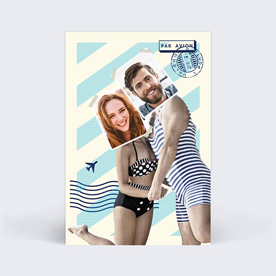 Carte Postale Petits baigneurs