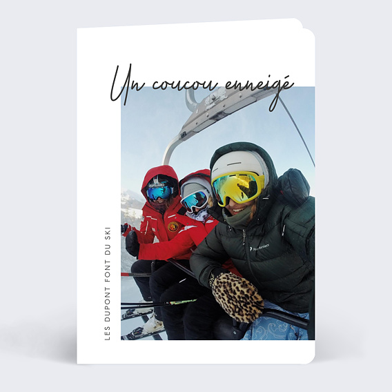 Carte postale Photo Carte Postale Hiver