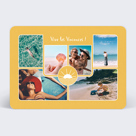 Carte postale Plaisirs d'été