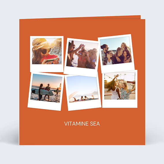 Carte Postale Polaro�d Couleurs