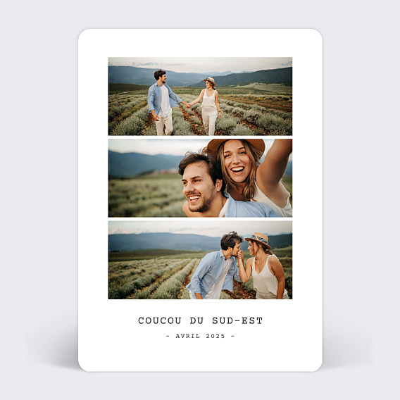 Carte postale Polaroid III Printemps