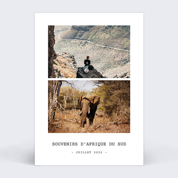 Carte Postale Polaroid Simple II