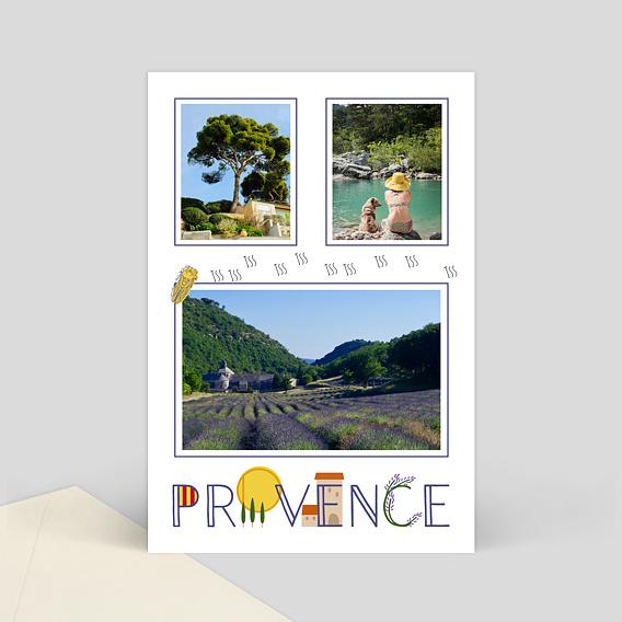 Carte Postale Provence