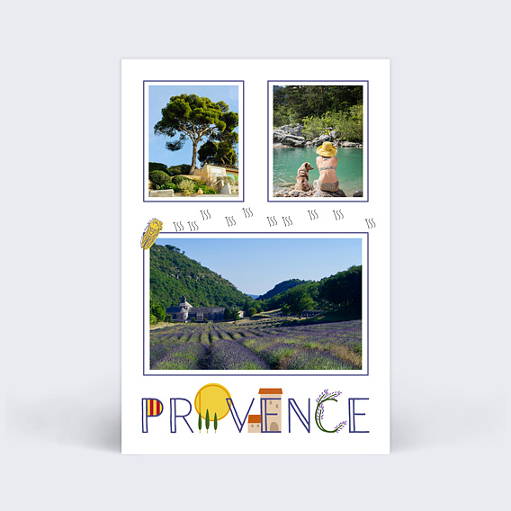 Carte Postale Provence