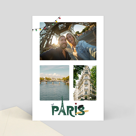 Carte Postale Paris