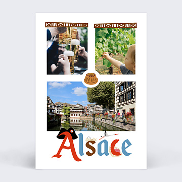 Carte Postale Alsace